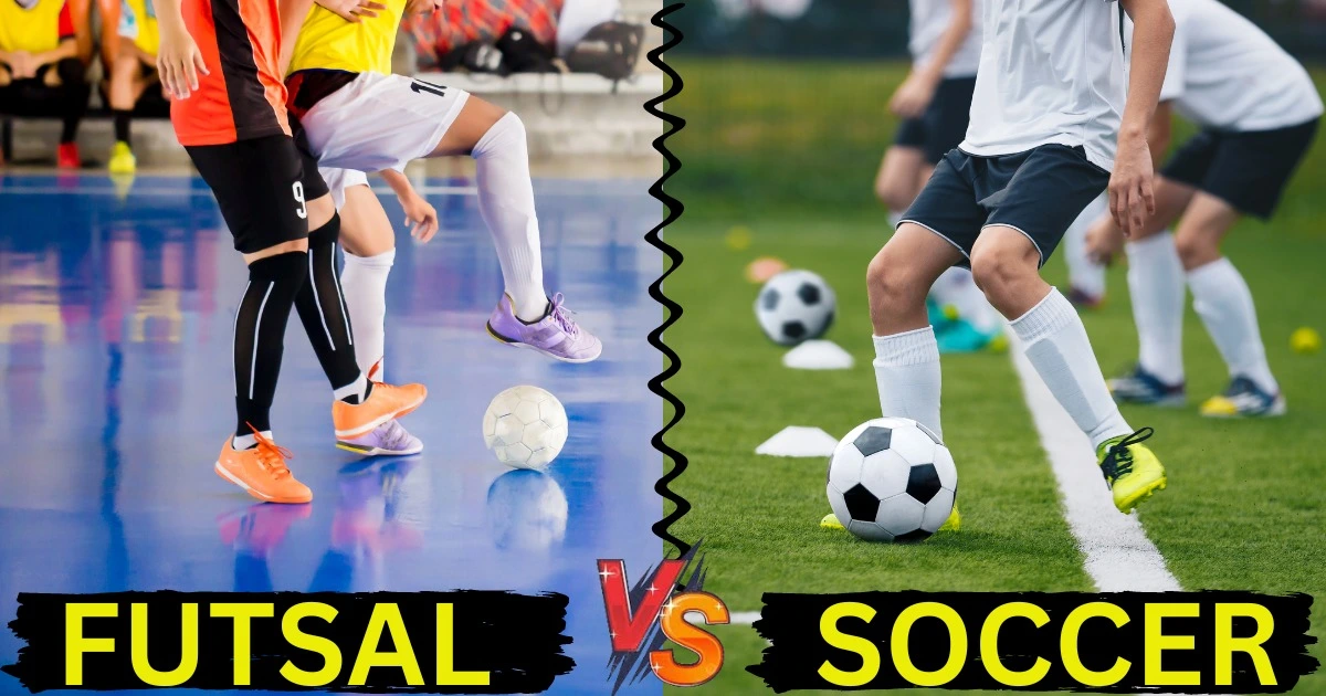 futsal vs soccer showing by both fields