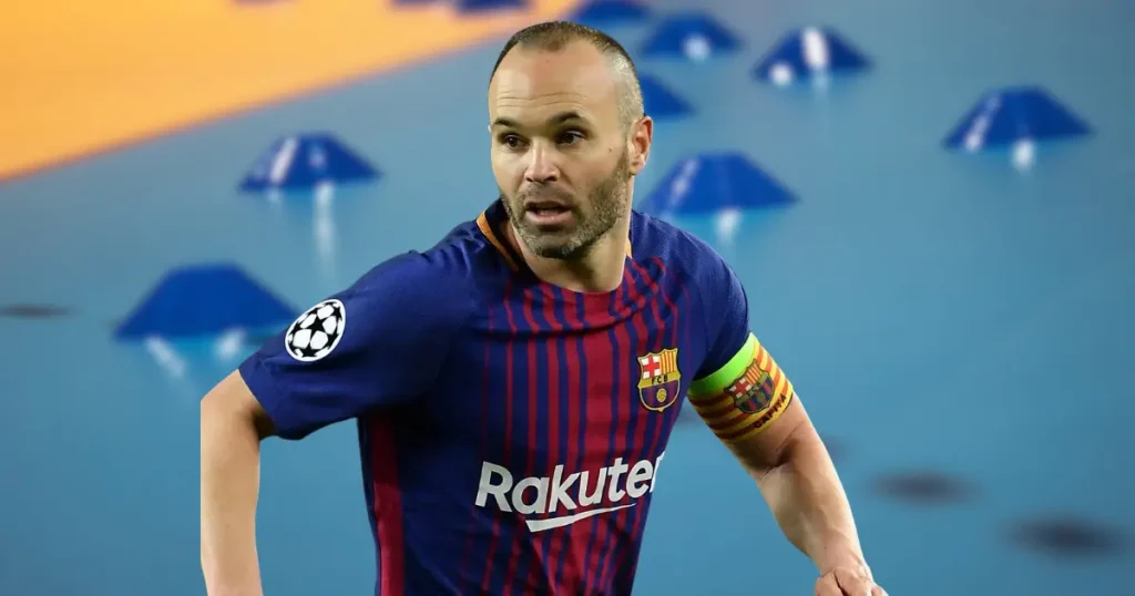 andres iniesta player who played futsal