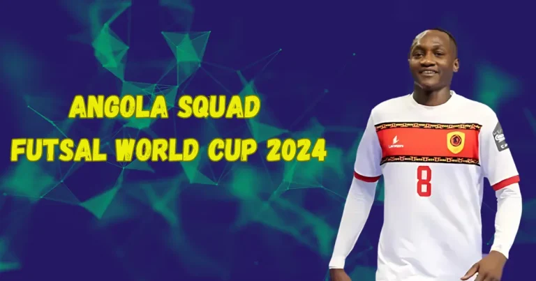 Angola Squad Futsal World Cup 2024