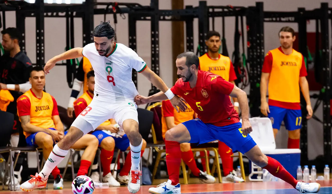 spain vs morroco 2nd futsal friendly result
