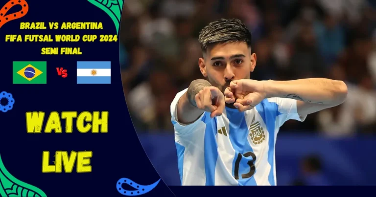Brazil vs Argentina Futsal World Cup Final Preview, TV Channels and Live Streaming Details
