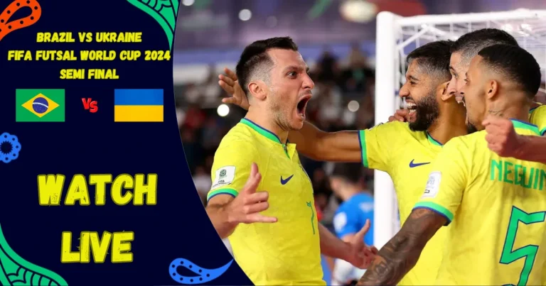Brazil vs Ukraine Semifinal Match Preview, TV Channels and Live Streaming Details