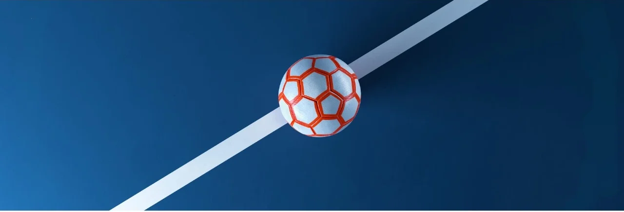 futsal ball on futsal court