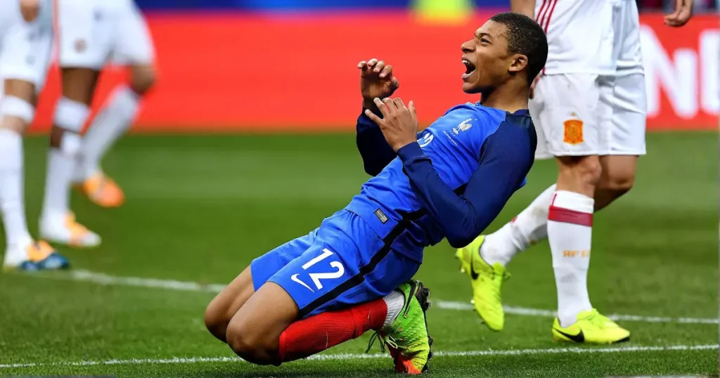 Kylian Mbappe. highest paid soccer player