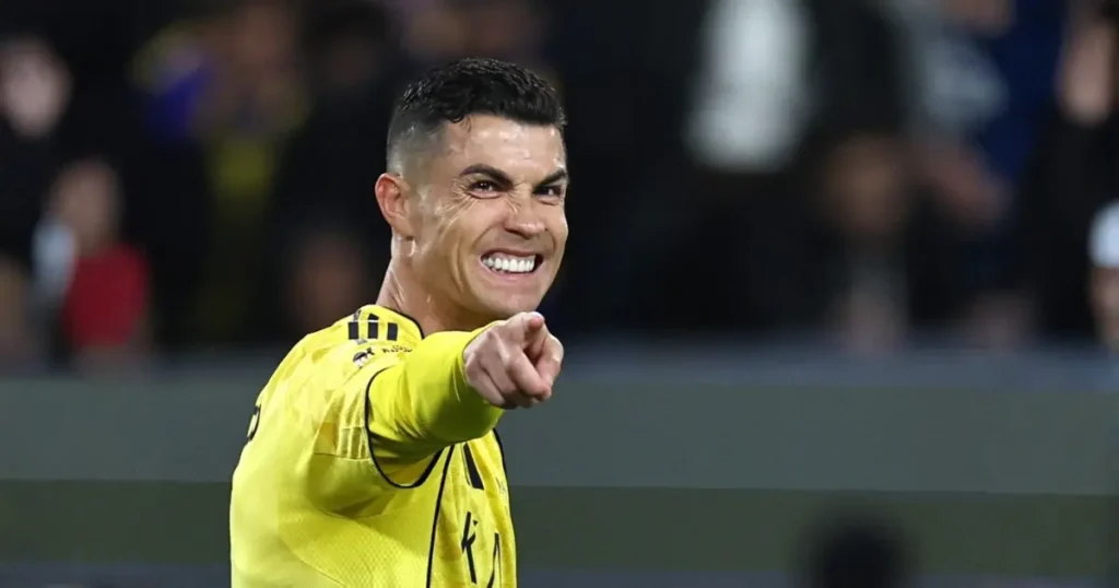 soccer player Ronaldo. top paid player in 2025