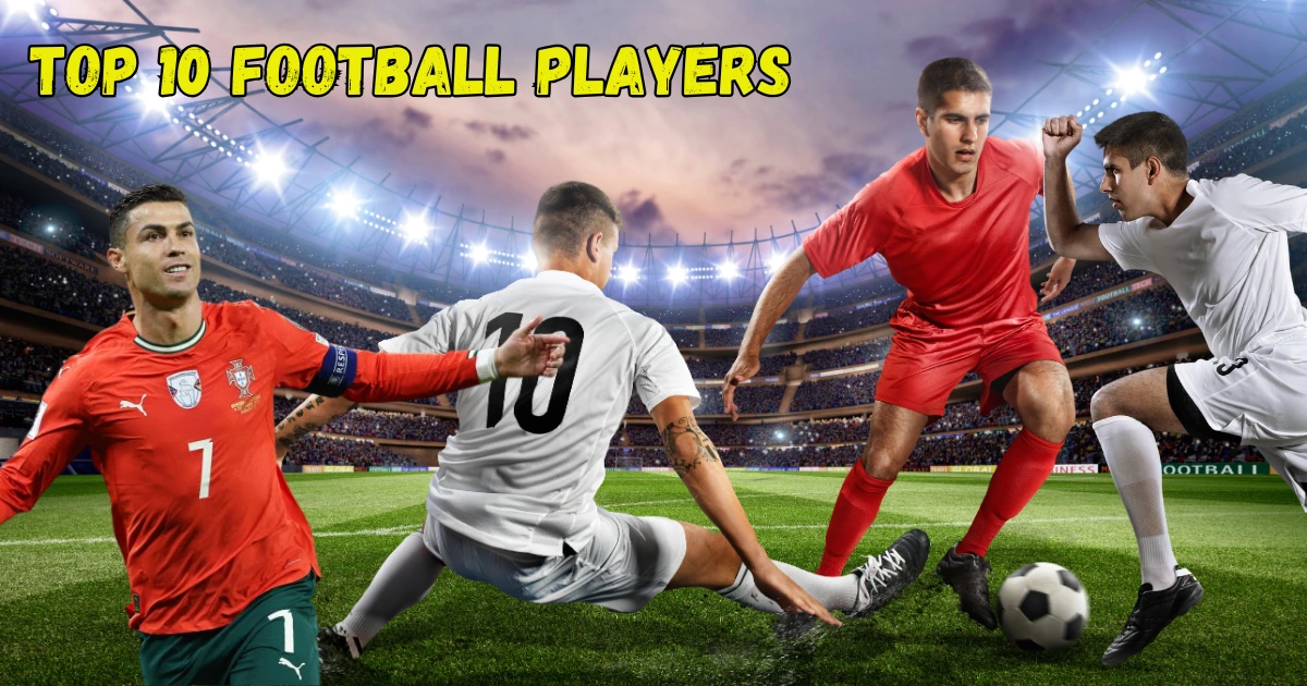 top 10 Footballer. Ronaldo. Messi. Pele