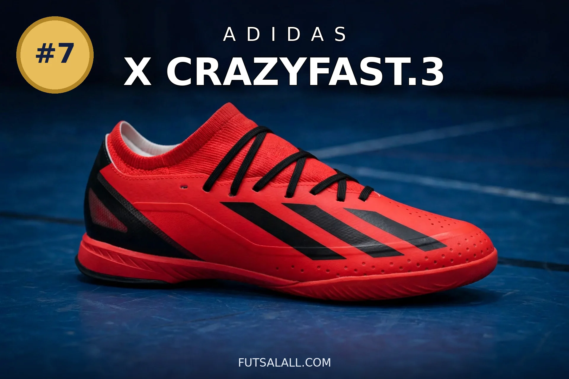Adidas X Crazyfast.3 futsal shoe