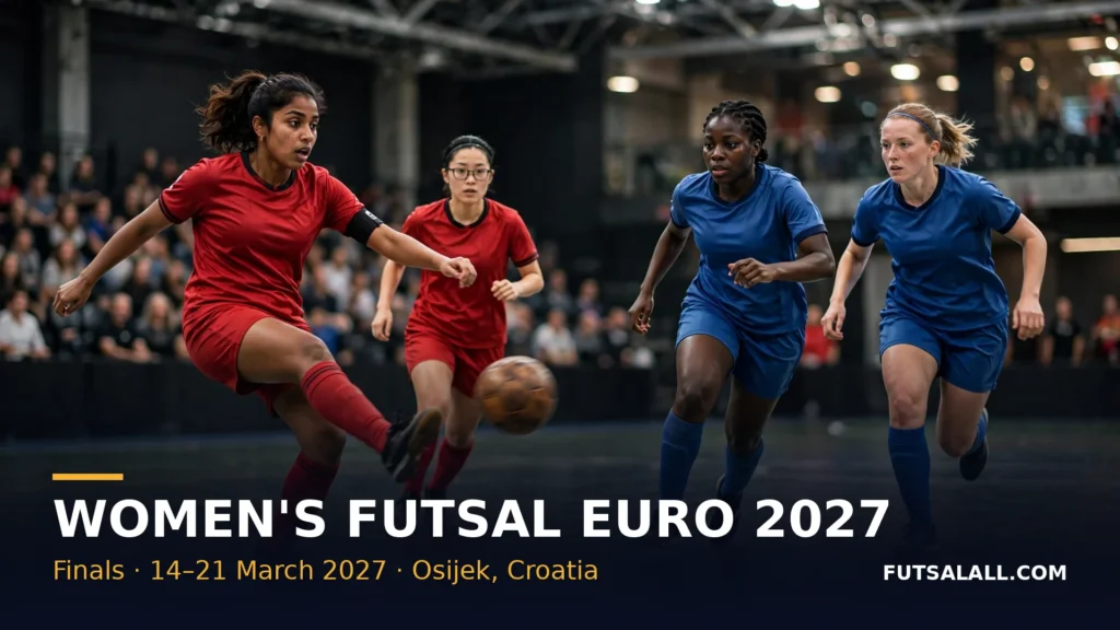 Women's Futsal EURO 2027 — Finals 14-21 March 2027, Osijek, Croatia