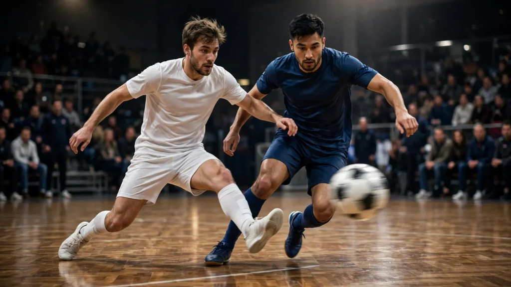 Portugal vs Romania FIFA Futsal World Cup 2028 qualifying match action