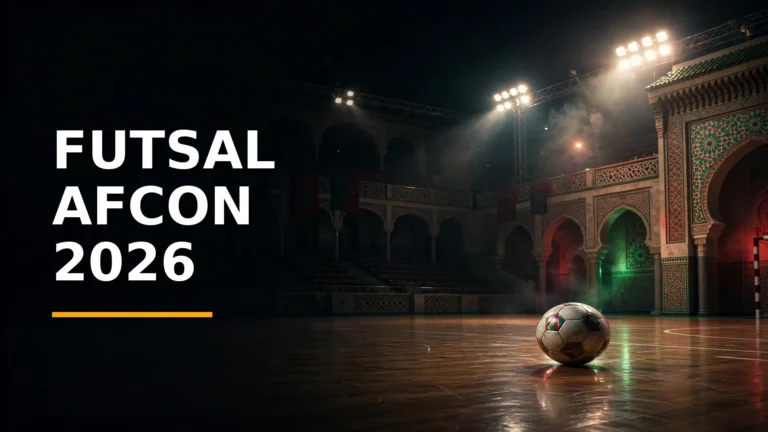 futsal afcon 2026 schedule teams and venues