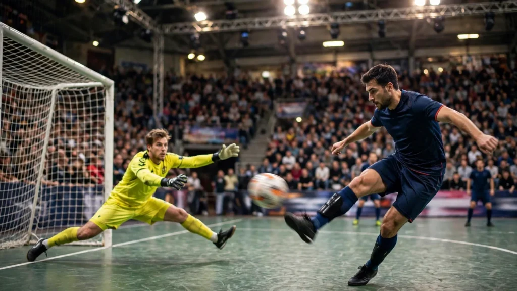 Top 10 futsal players in 2026 - futsal match action